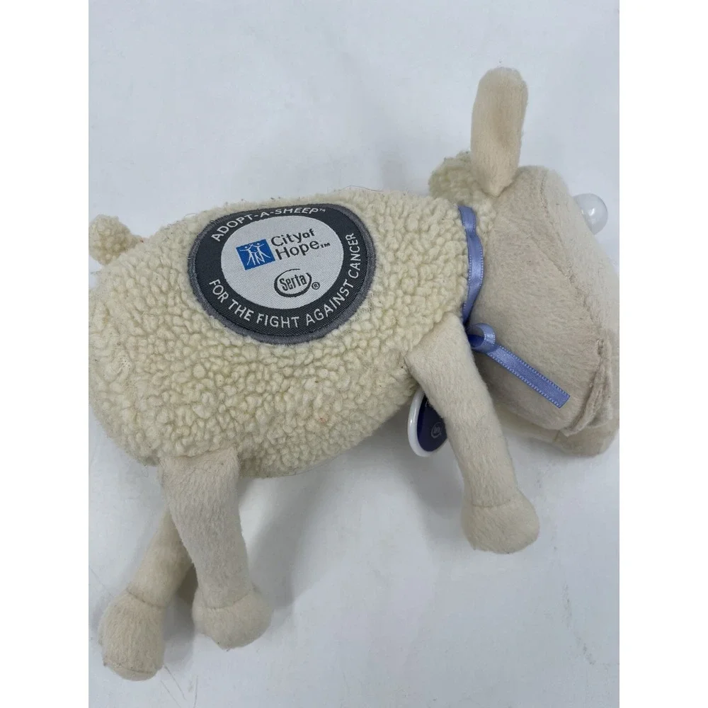 Serta Mattress Counting Sheep 60 City Of Hope Cancer Adopt a Sheep Plush 9